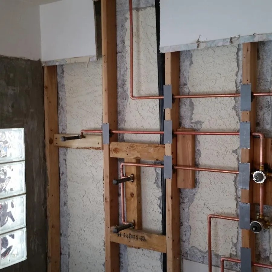 Copper pipe installation for Burst Pipe Repair in Butler